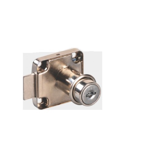 Ebco Nickel Plated Square Lock 22mm With Metal Key E-SQL1-22 M